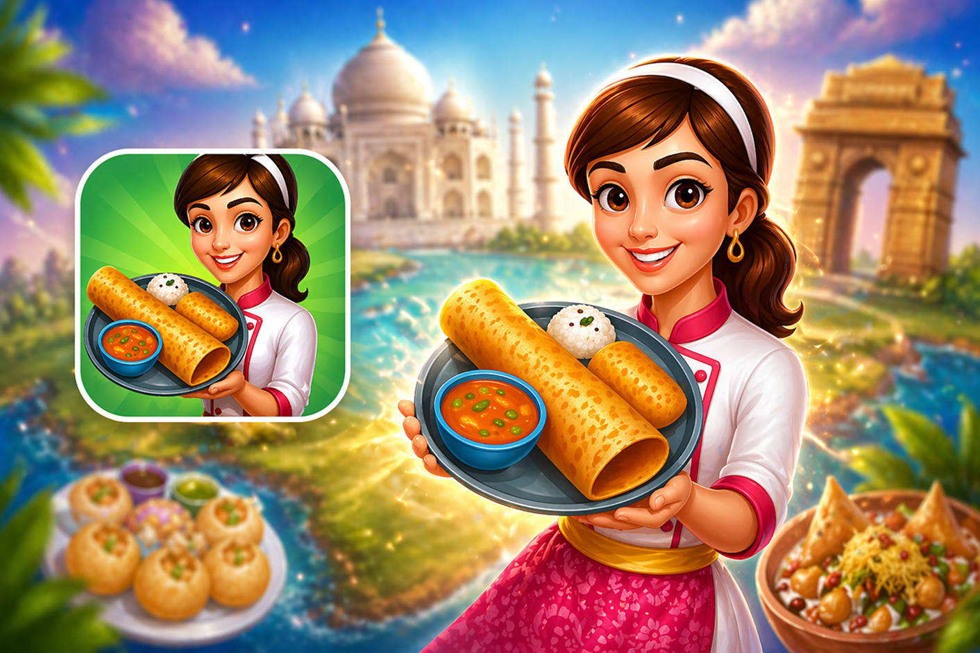 Cooking game art